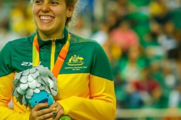 North Queensland's David Nicholas won Gold in the C3 3000 Individual Pursuit. Image: Supplied.